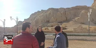 محوطه تپه تاریخی دهملا پاک&zwnj;سازی شد