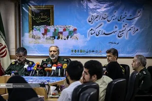 تشییع پیکر پاک و مطهر ۱۵۰ شهید گمنام دفاع مقدس
