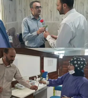 تجلیل از پزشکان سپاه استان در مجتمع های درمانگاهی پاکروان و امام خمینی(ره)