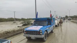 سومین مرحله کمکهای مومنانه به مناطق سیل زده پلان و پیرسهراب