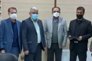 اعطای حکم بسیج جامعه پزشکی شبکه بهداشت و درمان پیشوا