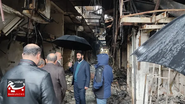 بازدید رئیس سازمان بسیج اصناف کشور از بازار رشت