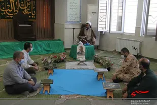 محفل قرآن کریم در ناحیه بسیج امام حسن مجتبی (ع)