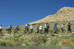 کوهپیمایی کارکنان تیپ۱۲ قائم آل محمد (عج) استان سمنان