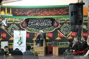 شب دوم مراسم عزاداری حضرت اباعبدالله (ع) در هیئت رزمندگان شاهین شهر