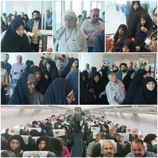 اعزام نخستین گروه از خانواده معظم شهدای کارگر شهرستان ملارد به عتبات عالیات