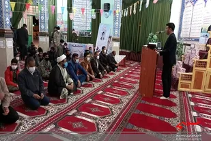 برگزاری جشن میلادکوثر در کوی سازمانی ارتش خاش