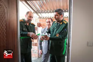 افتتاح واحد مسکونی مددجویان بهزیستی در گلوگاه با مشارکت مؤسسه مسکن و عمران اجتماعی بسیج