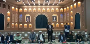 نخستین جلسه شورای اداری شهرستان خرمشهر در سال ۱۴۰۳، در جوار شهدای گمنام شلمچه