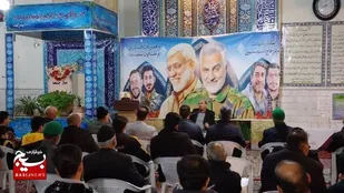 برگزاری سومین سالگرد شهادت سردار حاج قاسم سلیمانی در خنجین
