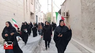 برگزاری مراسم جاماندگان اربعین حسینی در نخل تقی
