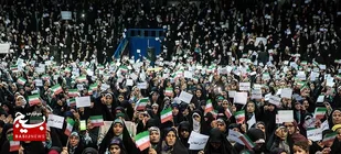 تجمع دختران و پسران حاج قاسم در رامشیر