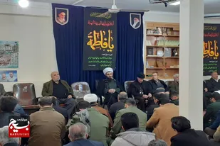 ذکر مصیبت و روضه حضرت زهرا(س) در دفتر امام جمعه بهار