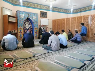 گزارش تصویری+ دیدار مسئول دفتر نمایندگی ولی فقیه در سپاه ولی عصر (عج) خوزستان با کارکنان صداوسیمابمناسبت ماه رمضان