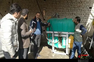 کارگاه آشنایی کشاورزان ملایری با ادوات جدید کشاورزی