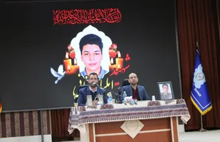 مراسم بزرگداشت شهید مدافع امنیت ایلیا علیخانی