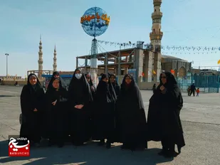 بسیجیان پایگاه شهداء قم با امام زمان(عج) تجدید بیعت کردند