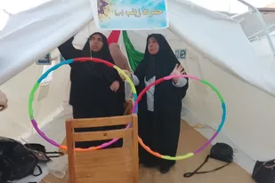 &laquo;در مسیر رستگاری&raquo;؛ رقابت جذاب کودکان در حاشیه شب&zwnj;های اقتدار