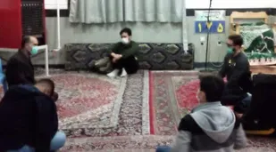 جلسه حلقه صالحین در پایگاه بسیج امام هادی(ع) برگزار شد