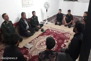 بازدید فرماندار و فرمانده سپاه فامنین از پایگاه&zwnj;های حوزه سیدالشهدا(ع) ماماهان