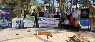 مسابقات ورزشی هفته فراجا با حضور شهروندان خلیل&zwnj;آبادی برگزار شد