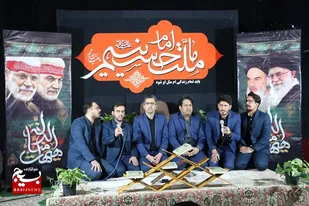 محفل انس با قرآن و یادبود سیدالشهدای جبهه مقاومت در مسجد امام هادی دامغان