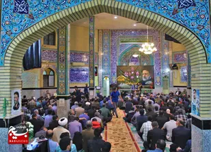 آئین بزرگداشت شهادت رئیس جمهور مردمی و هیات همراه وی، در اشتهارد برگزار شد+تصاویر