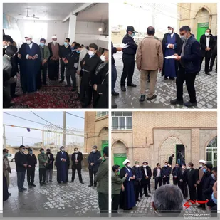 بازدید از طرح کرامت حوزه مقاومت بسیج حضرت رسول(ص) سپاه شیروان