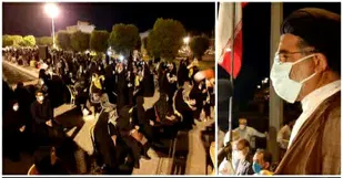 جشن میلاد امام رضا(ع)و جشن حضور درانتخابات در دهلران برگزارشد
