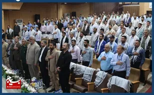 برگزاری &nbsp;مراسم گرامیداشت هفته بسیج کارگری در مجتمع پتروشیمی مارون