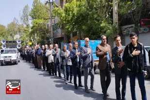 برگزاری مراسم عزاداری شهادت امام جعفر صادق (ع) در نهاوند