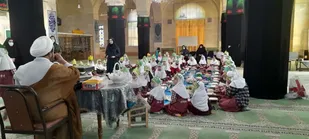 برگزاری مراسم جشن قرآن در حوزه مهدیه ناحیه شهید محمد منتظر قائم