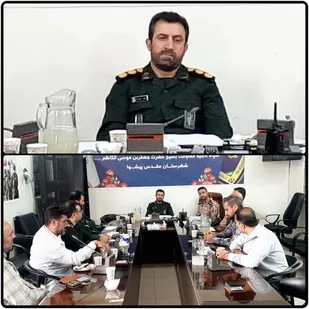 نشست هم اندیشی قرارگاه عملیاتی در ناحیه پیشوا