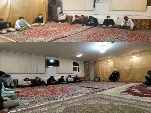 هیئت هفتگی و برنامه کوه گشت بسیجیان ناحیه امام صادق(ع)