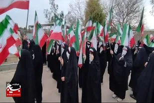 دختران جانفدا، شکوه مقاومت و غیرت زاهدان را به نمایش گذاشتند