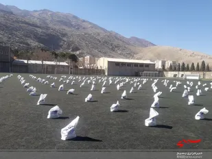 برگزاری رزمایش کمک مومنانه جامعه ورزش&nbsp; لرستان