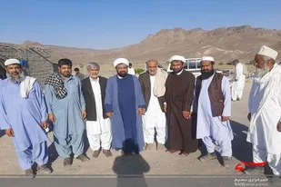 دیدار امام جمعه و فرمانده سپاه دلگان با علمای اهل سنت