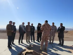 برگزاری میدان تیر ویژه مسئولان ادارات شهرستان نجف آباد توسط رزمندگان گردان 122 امام حسین علیه السلام