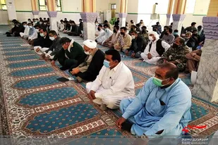 برگزاری یادواره شهدای بخش شهردراز ایرانشهر به مناسبت هفته بسیج