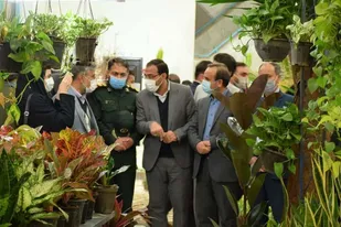 اختتامیه نمایشگاه گل وگیاه در نیشابور