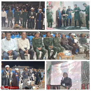 مراسم بزرگداشت و یادبود پاسدار شهید سرافراز، &laquo;فاضل خادمی&raquo;درآبنما