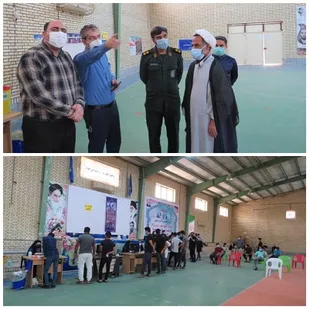 پیشرف۹۰درصدی واکسیناسیون عمومی درگام پنجم طرح شهید حاج قاسم سلیمانی