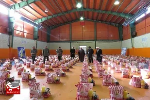 تهیه و توزیع ۴۰۰ بسته&nbsp;های معیشتی و کمک مومنانه در ورزقان