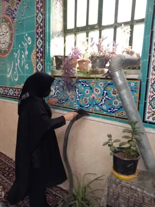 خواهران بسیجی در همراهی با روز جهانی مسجد