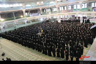 اجتماع دختران محمدی در بام ایران