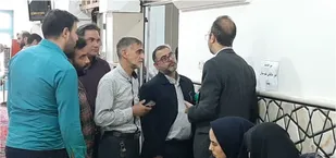 برگزاری میز خدمت در نماز جمعه پیشوا