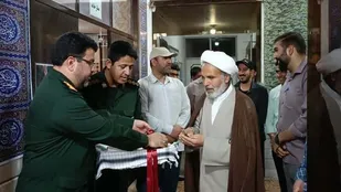 نمایشگاه اسوه در حوزه مقاومت بسیج یک ثارالله میبد راه&zwnj;اندازی شد