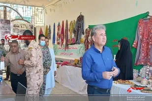 برپایی نمایشگاه اقتصاد مقاومتی و مشاغل خانگی به همت بسیج سازندگی سپاه کنارک