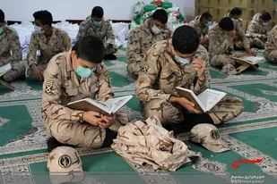 محفل انس با قرآن کریم در سپاه خلیل آباد