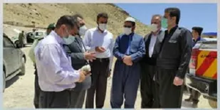برگزاری میز خدمت جهادی در کرمانشاه